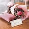 JAM Paper Double Metallic Border Fold-Over Wedding Table Place Cards, 100ct.